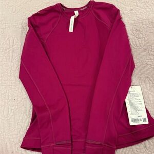 Lululemon Athletica Magenta Jacket Runderful long sleeve